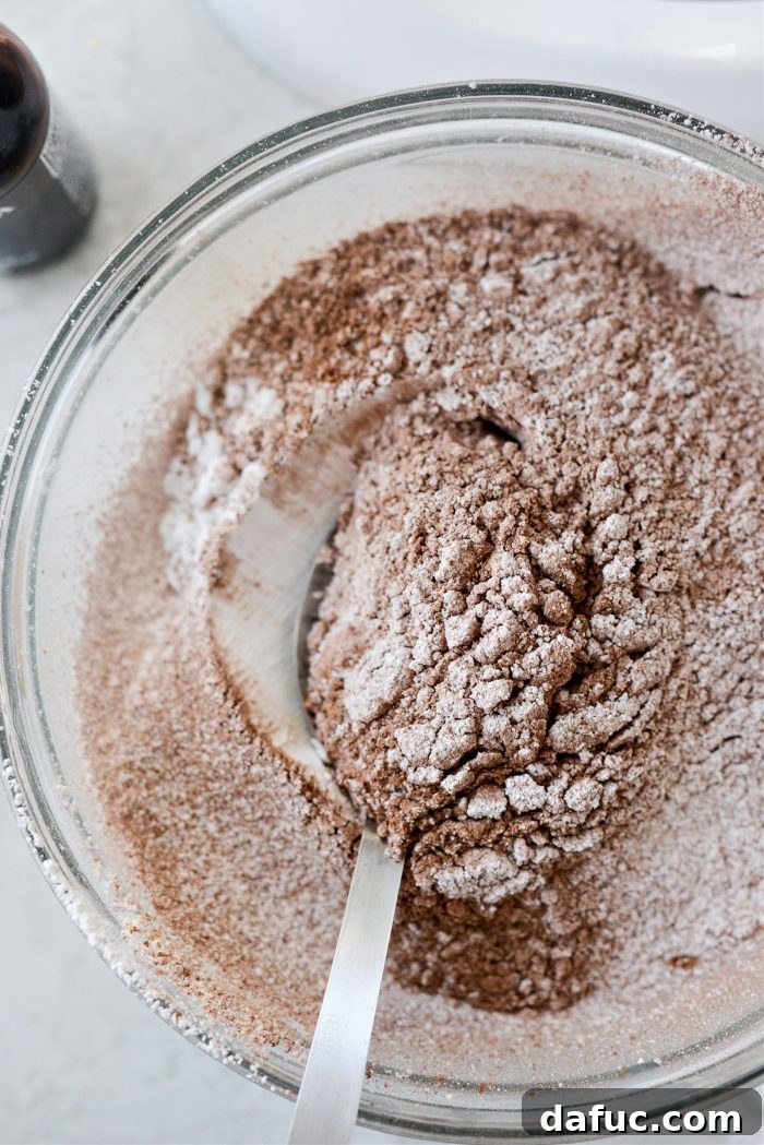 Decadent Chocolate Cloud 8 spoonful of sifted powdered sugar and cocoa