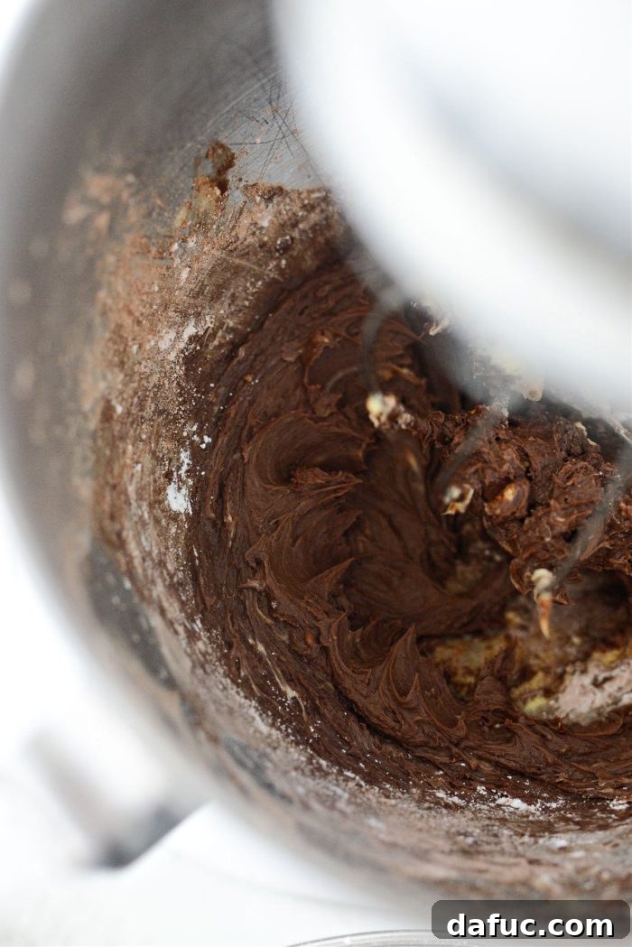 Decadent Chocolate Cloud 10 mixing