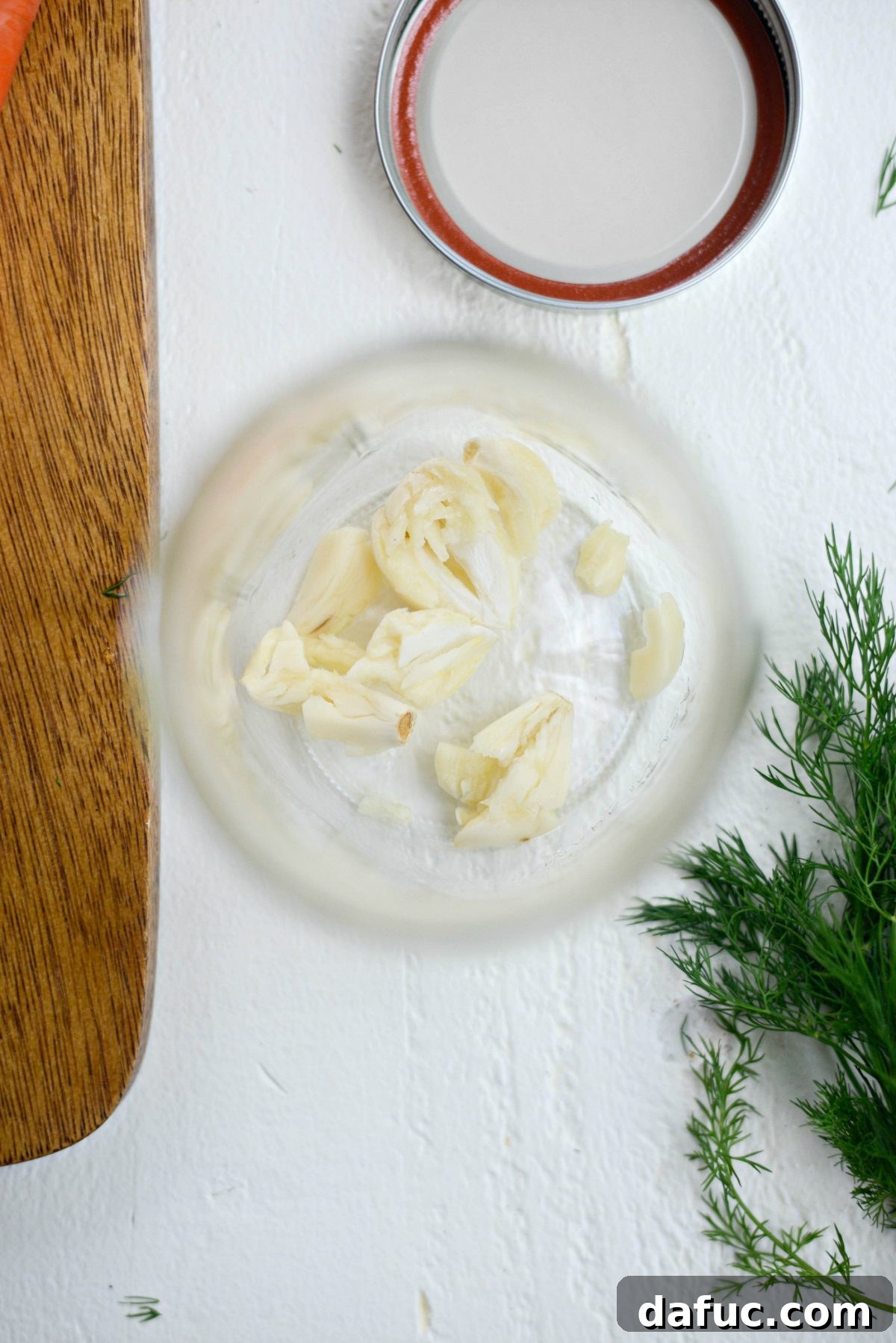 Probiotic Dill Carrot Sticks 5 garlic in jar