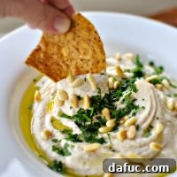 Roasted Lemon White Bean Hummus