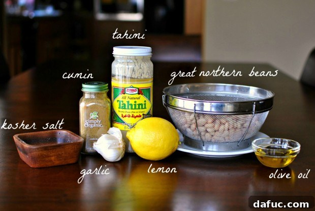 Zesty Roasted Lemon White Bean Dip 3 Ingredients for Roasted Lemon White Bean Hummus