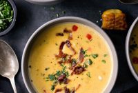 Harvest Ale & Creamy Cheddar Pumpkin Soup