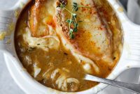 Fireside Beer Onion Soup