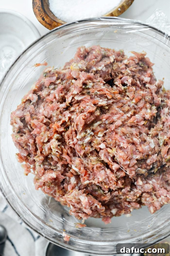 Spicy Farmhouse Breakfast Sausage Gravy 8 cover and refrigerate