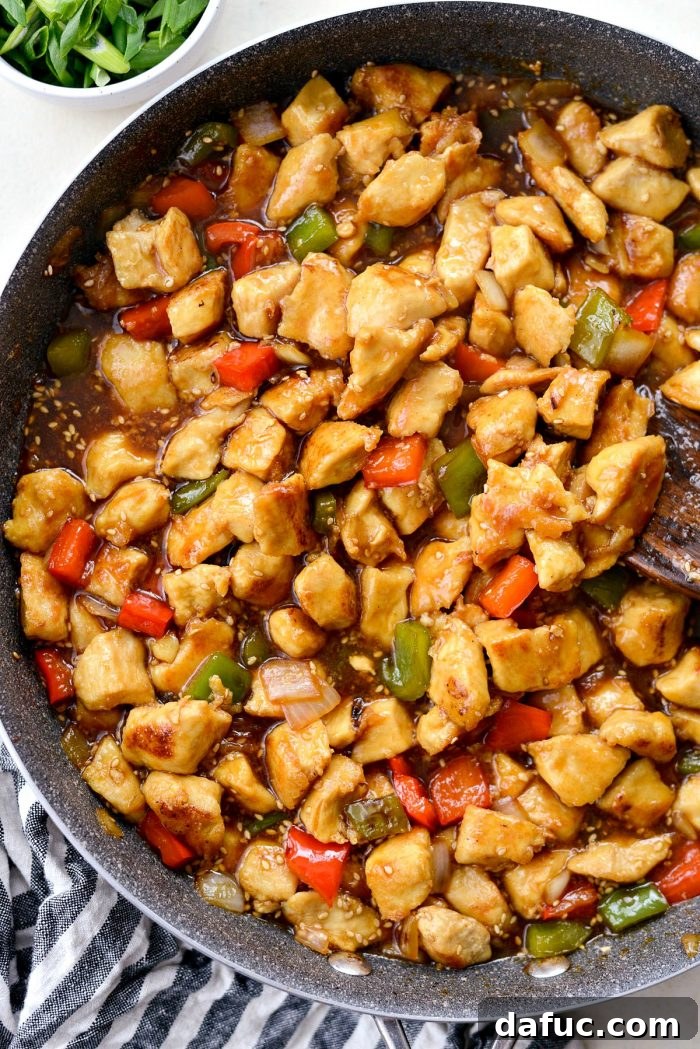 Guilt-Free Sesame Chicken 17 Thickening Sesame Chicken Sauce