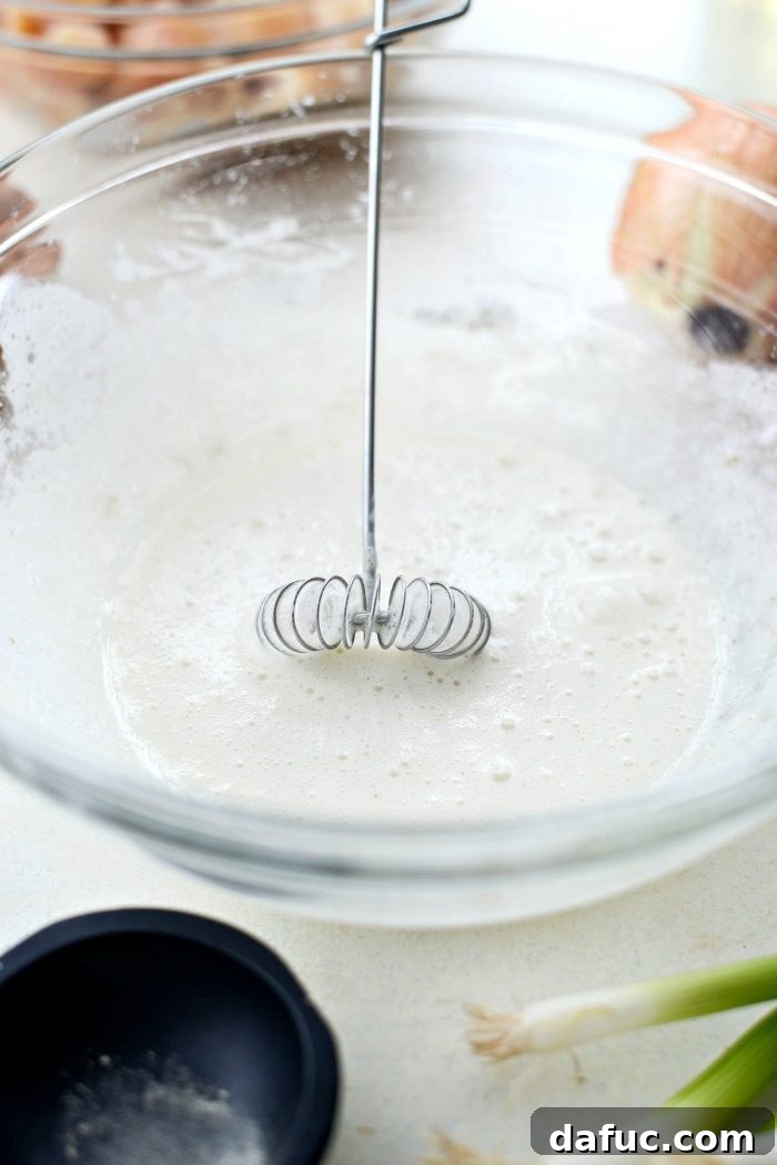 Guilt-Free Sesame Chicken 8 Preparing Chicken Coating | Egg Whites and Cornstarch