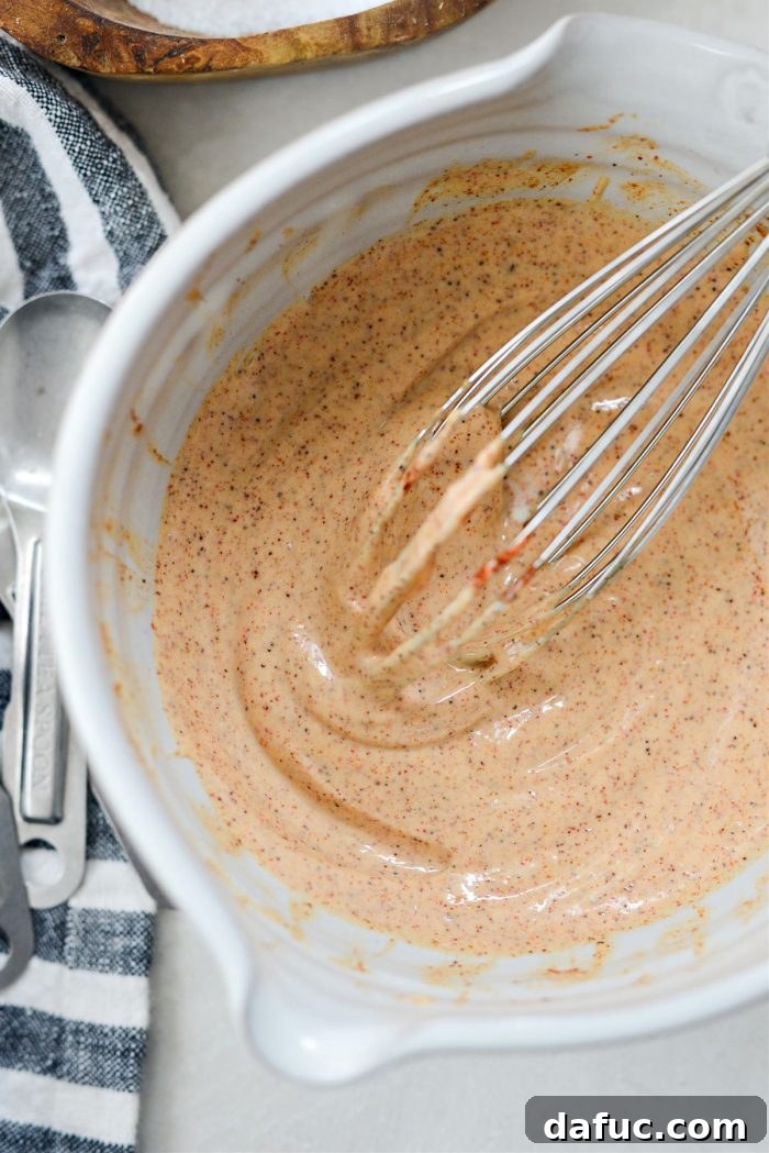 Chipotle-Kissed Salmon BLT 6 All ingredients for chipotle mayo combined