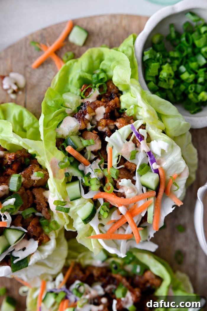 Sweet Heat Chicken Lettuce Cups 2 Hot Honey Chicken Lettuce Wraps