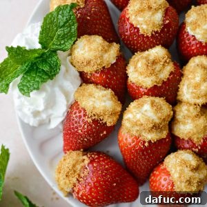 Creamy Strawberry Cheesecake Bites 17 Cheesecake Filled Strawberries