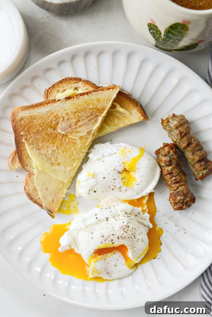 Microwave Poached Eggs
