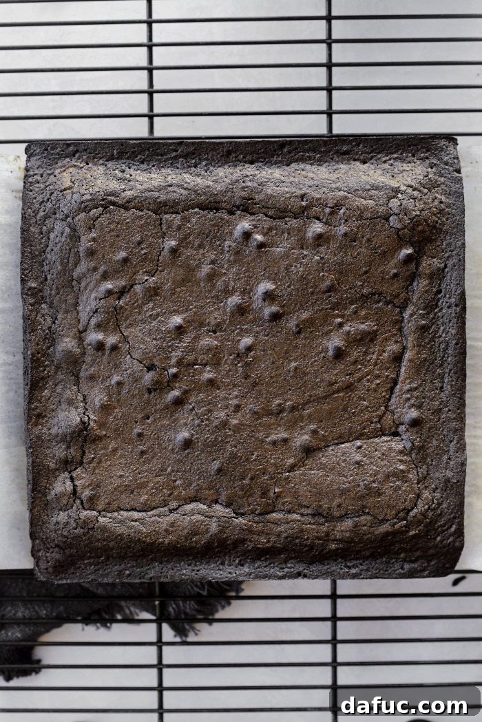 let brownies cool completely