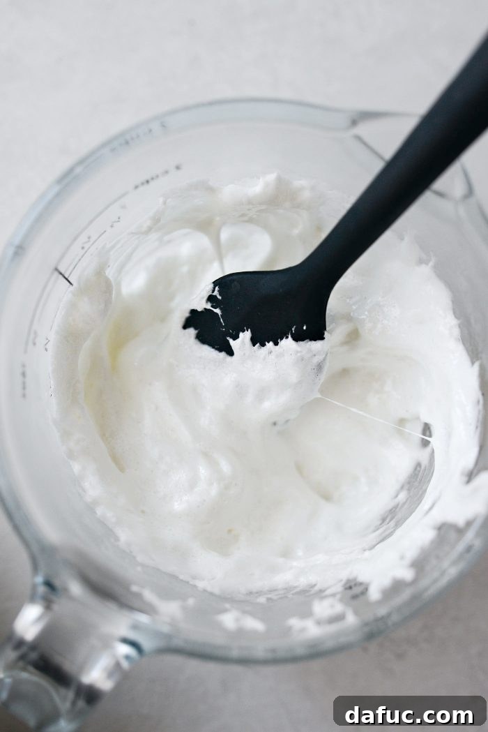 melted marshmallows