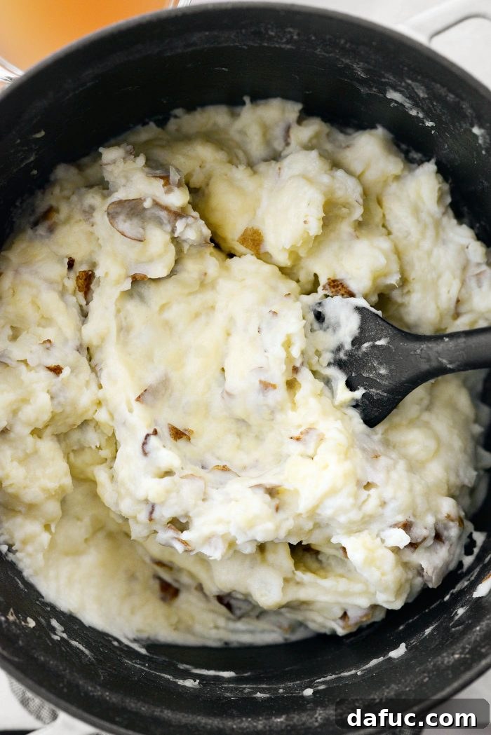 mashed potatoes