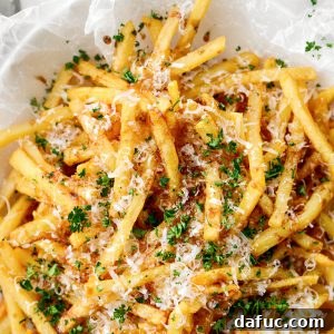Decadent Truffle Parmesan Fries 17 Parmesan Truffle Fries