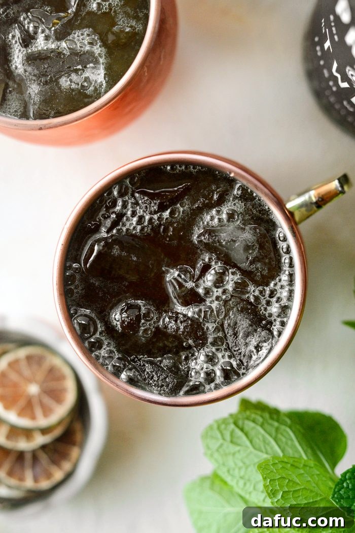 Emerald Kick 9 Irish Mule cocktail