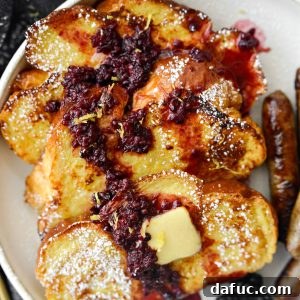 Sourdough French Toast with Berry Compote 26 Buttermilk French Toast