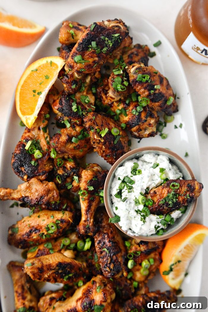 Spicy Citrus Wings