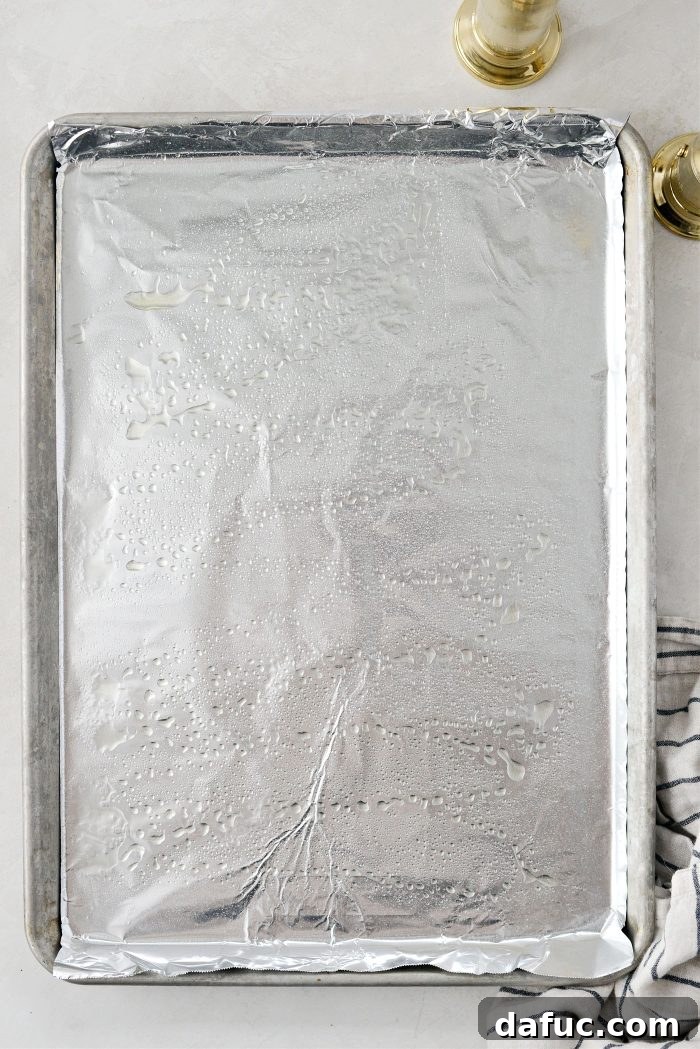 preheat pan and broiler