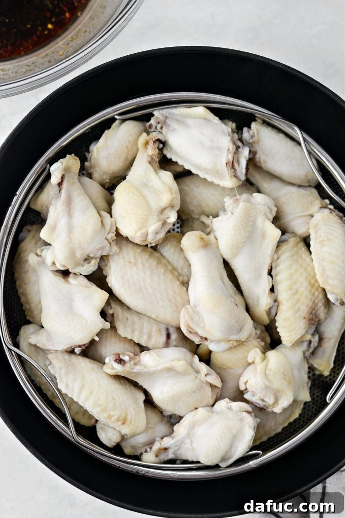 steamed wings
