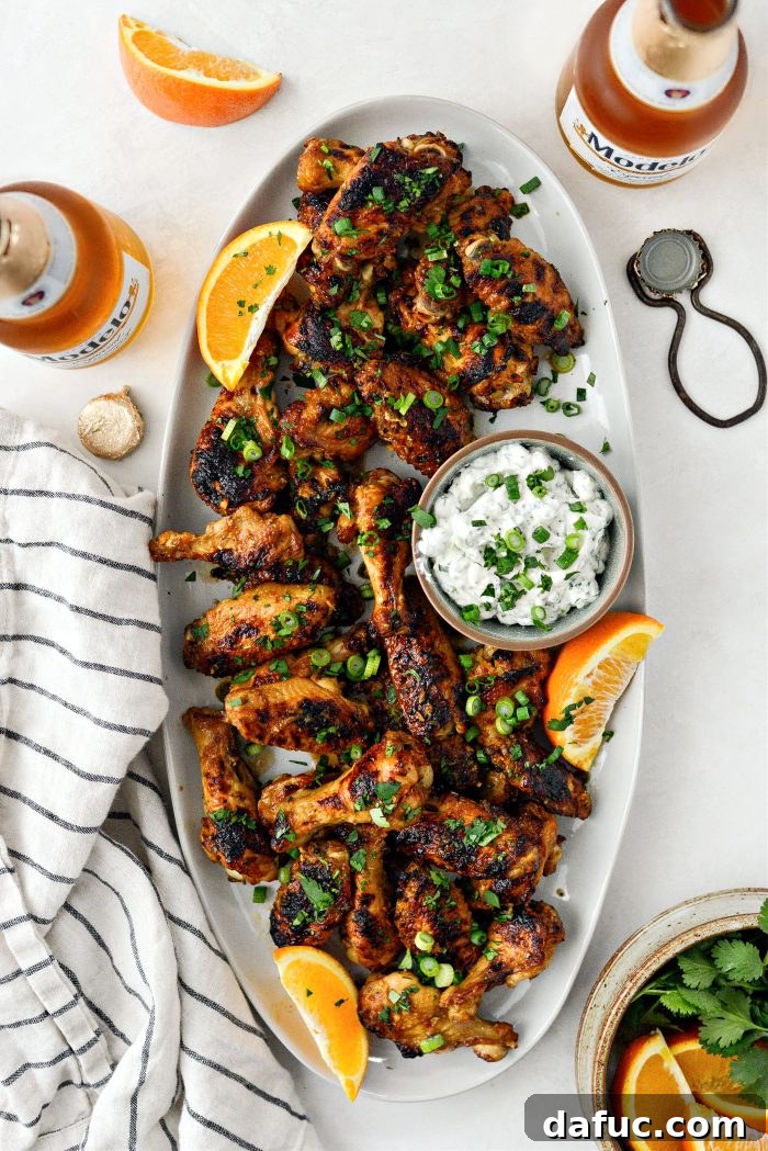 Spicy Citrus Wings