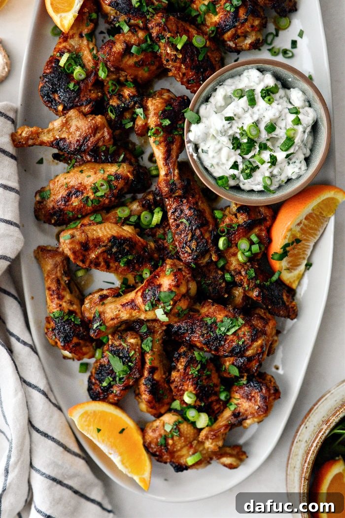 Spicy Citrus Wings