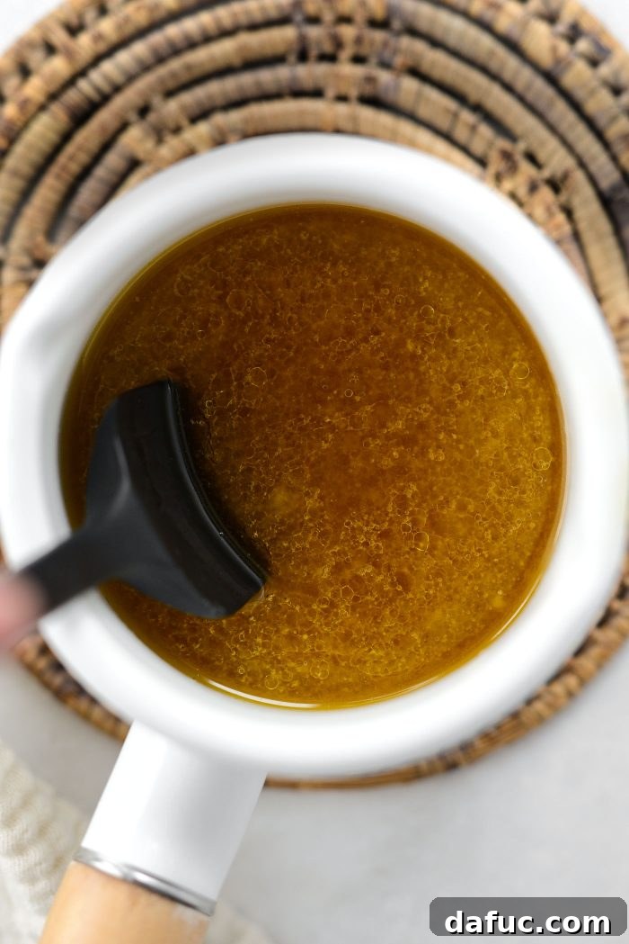 Golden Butter Drenched Cake 12 Ingredients for making the glaze in a saucepan