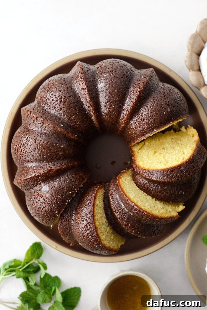Golden Butter Drenched Cake 23 Kentucky Butter Cake with a focus on its glaze