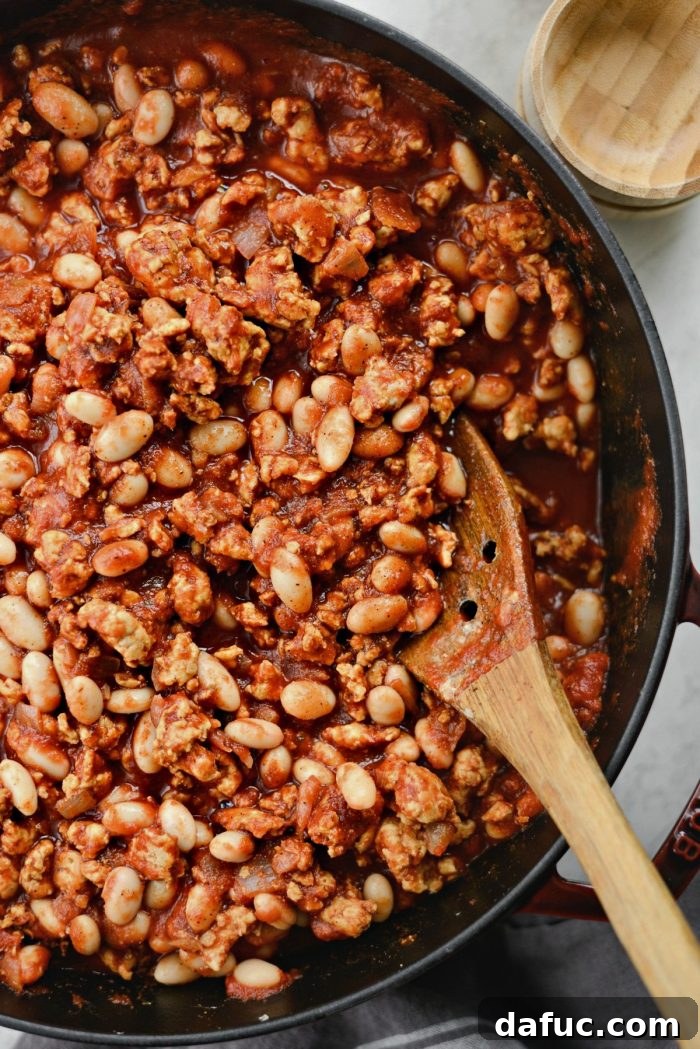 Chipotle White Bean Turkey Chili