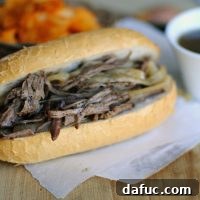 Crock Pot French Dip Sandwiches
