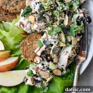 Cherry Toasted Almond Chicken Salad