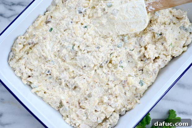 Cheesy Chicken Dip l SimplyScratch.com (10)