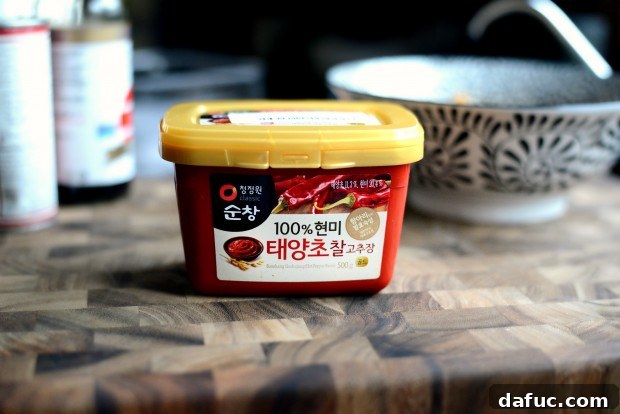 Gochujang (Korean chili pepper paste)