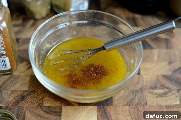 Zesty Cumin Lime Mexican Slaw 14 Adding chili powder to the cumin lime dressing