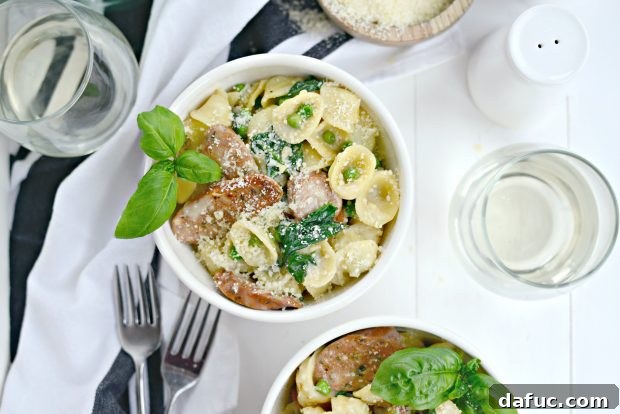 Effortless Skillet Velvety Orecchiette 2 One-Pan Creamy Orecchiette Pasta l SimplyScratch (25)