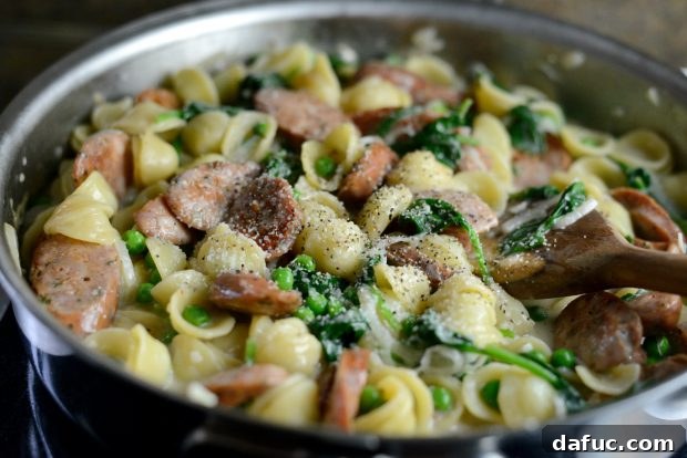 Effortless Skillet Velvety Orecchiette 19 One-Pan Creamy Orecchiette Pasta l SimplyScratch (16)