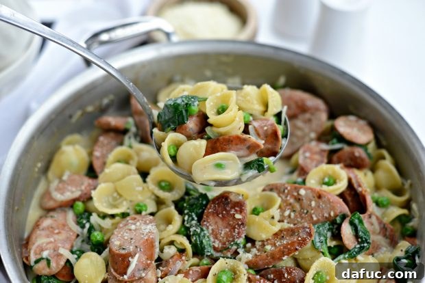 Effortless Skillet Velvety Orecchiette 21 One-Pan Creamy Orecchiette Pasta l SimplyScratch (18)