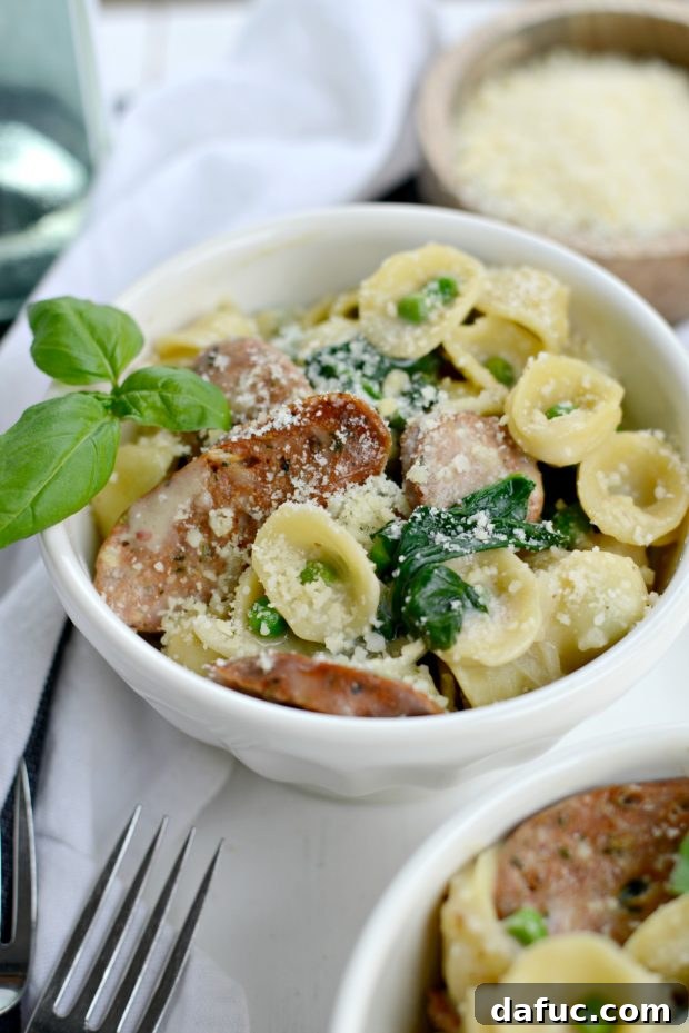 Effortless Skillet Velvety Orecchiette 24 One-Pan Creamy Orecchiette Pasta l SimplyScratch (22)