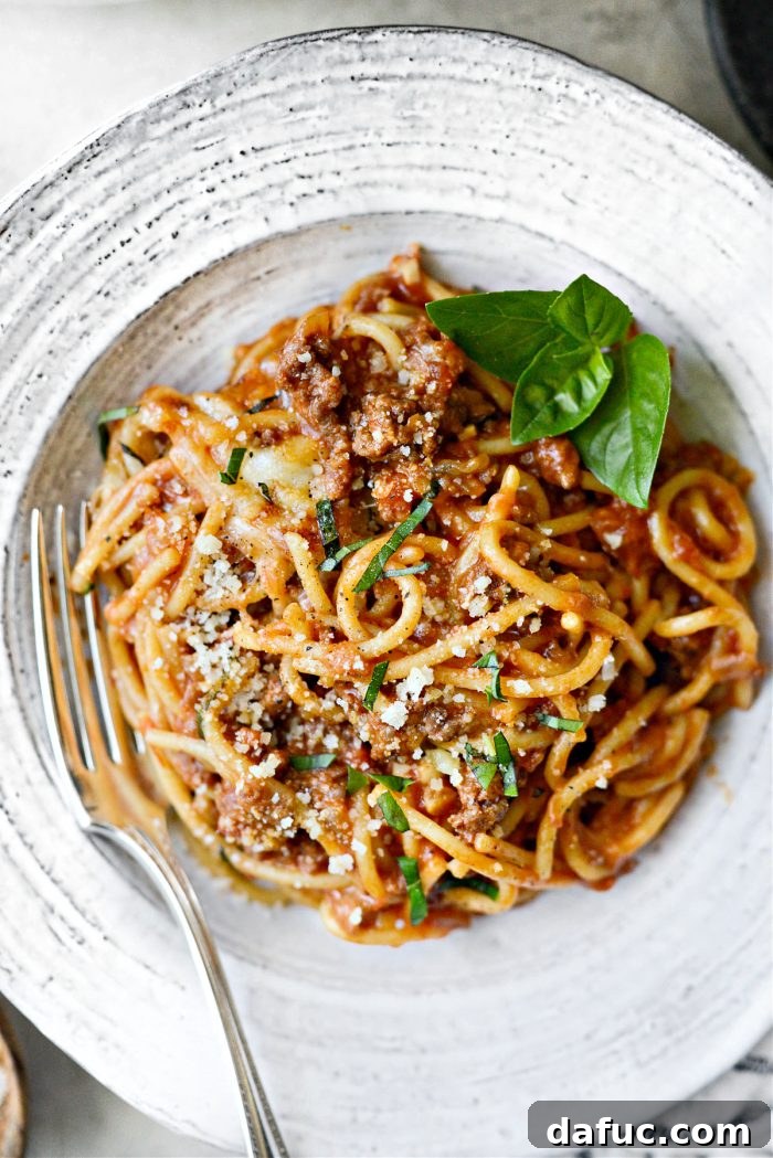 Effortless One-Pan Spaghetti 19 One Pot Spaghetti