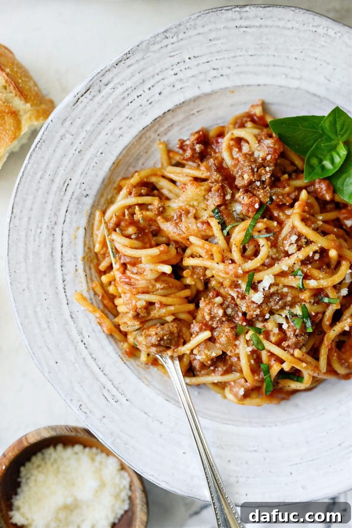 Effortless One-Pan Spaghetti 21 One Pot Spaghetti