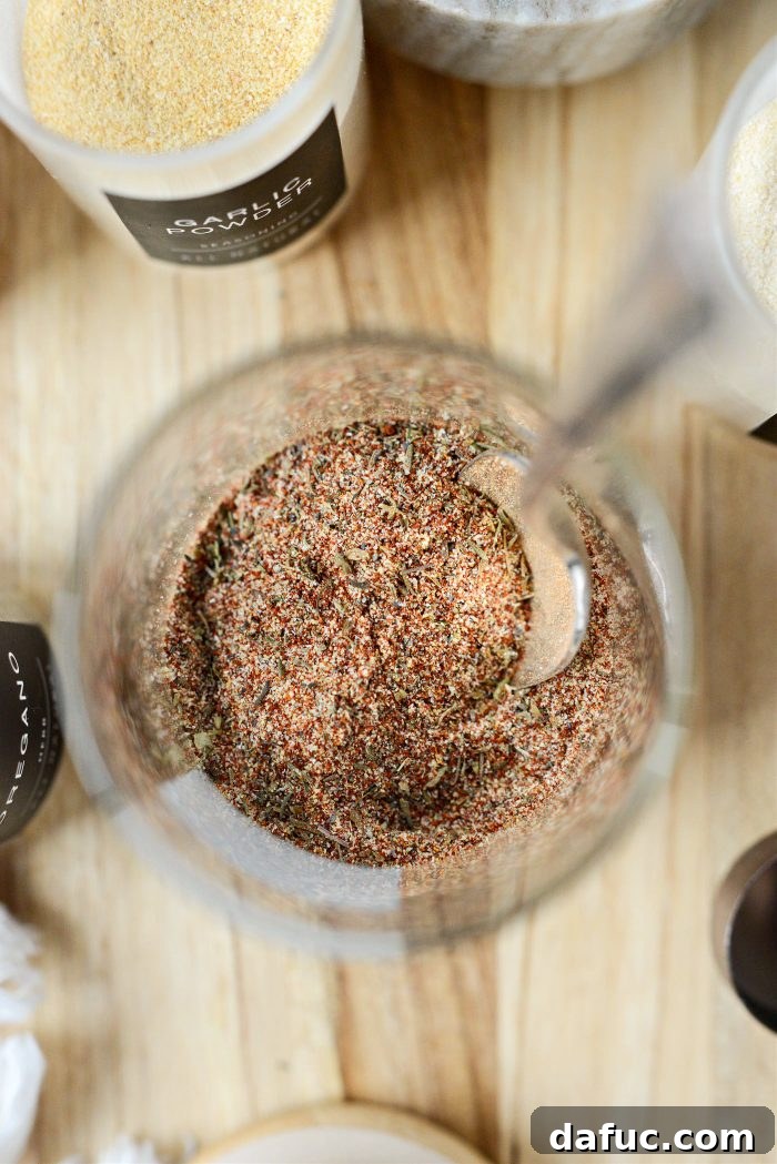 Craft Your Own Cajun Spice Blend 6 Homemade Cajun Seasoning in a Clear Jar