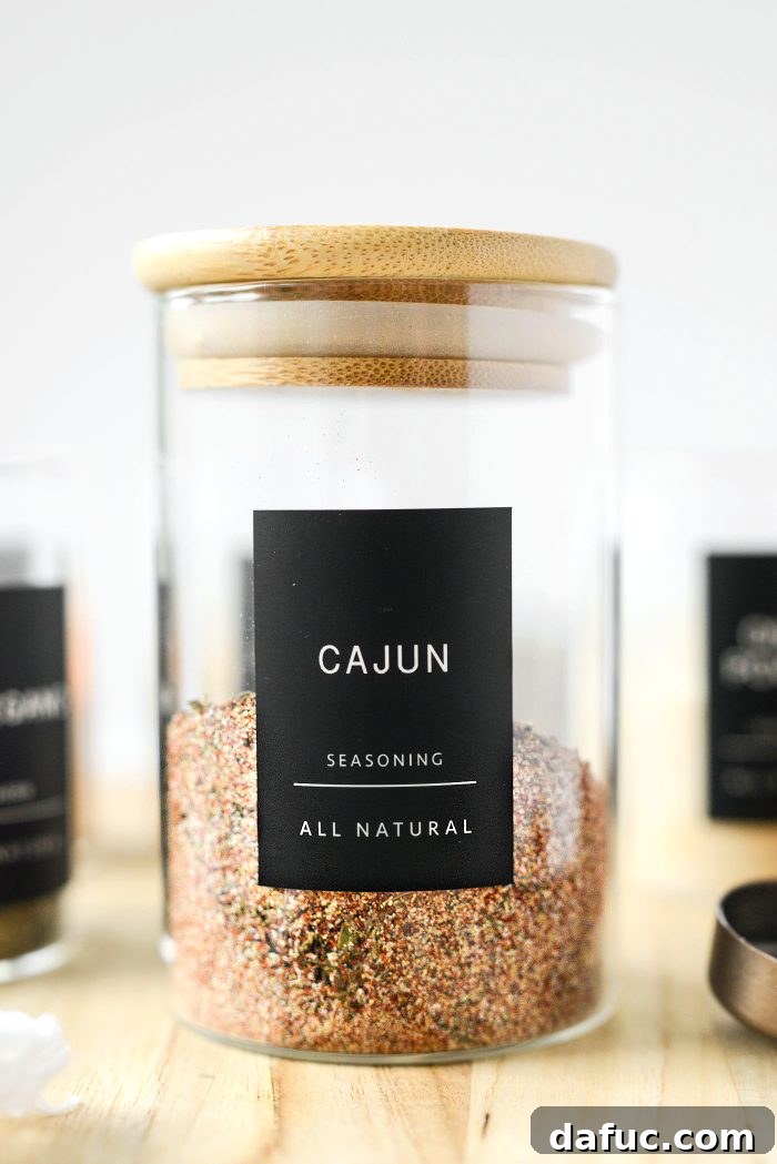 Craft Your Own Cajun Spice Blend 8 Close-up of Cajun Seasoning in a Bowl