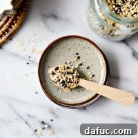 Everything Bagel Seasoning in a jar