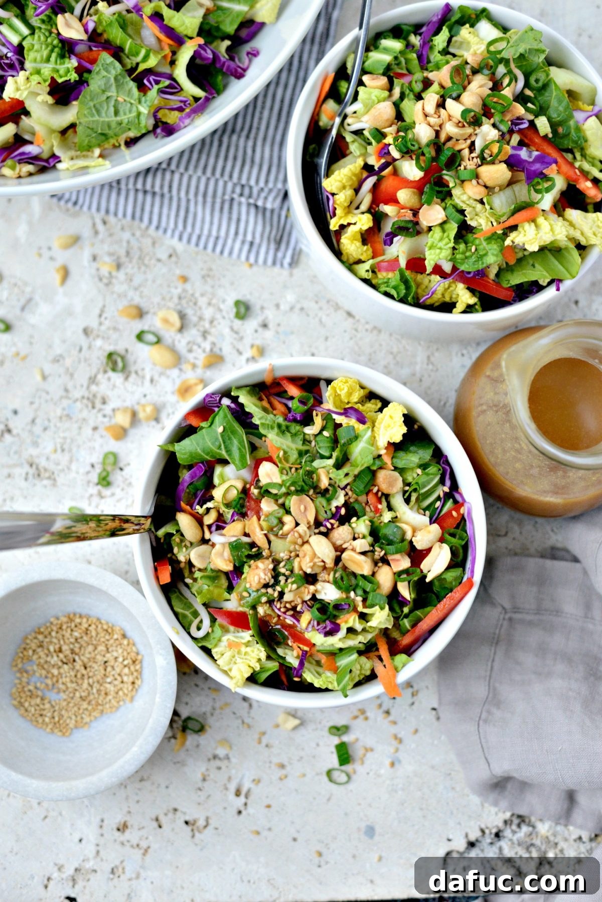 Vibrant Asian Harvest Salad 8 Crunchy Asian Veggie Salad ready to eat