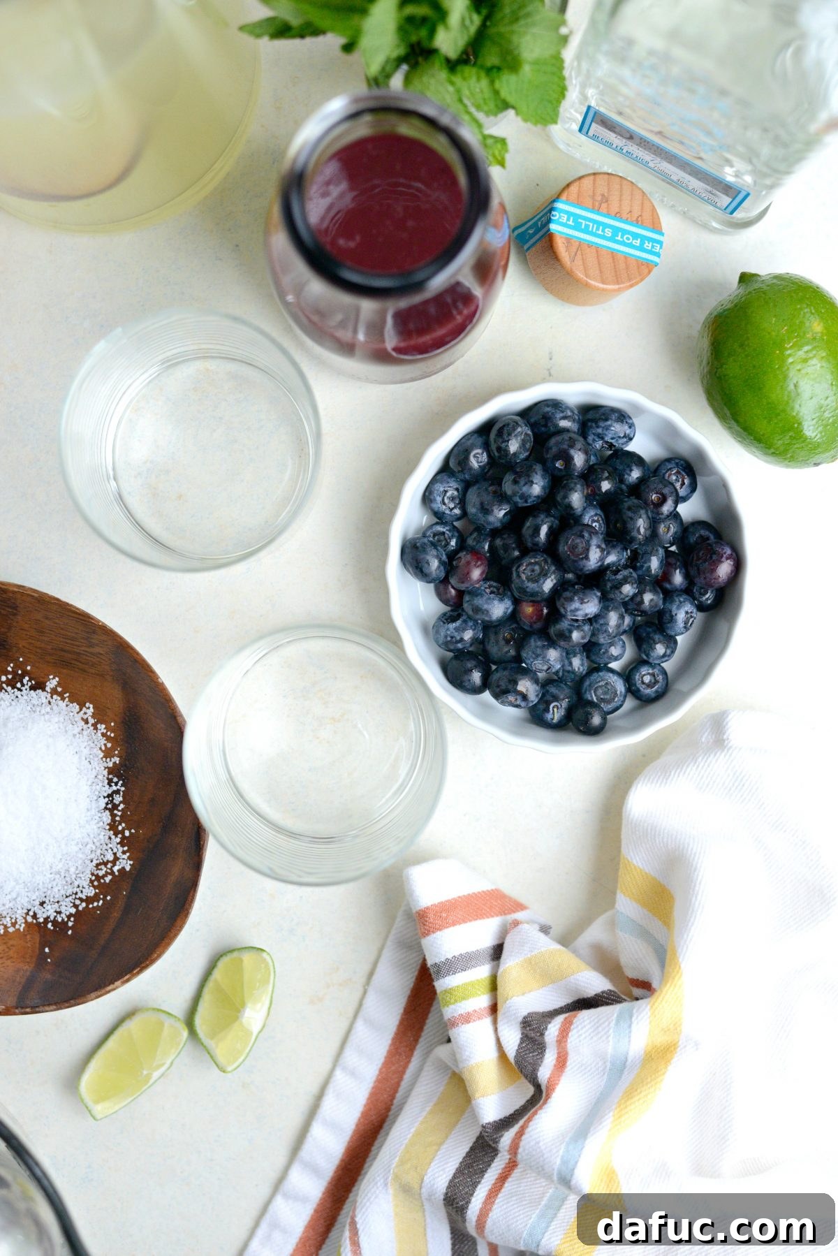 Blueberry Bliss Margaritas 11 build the margarita