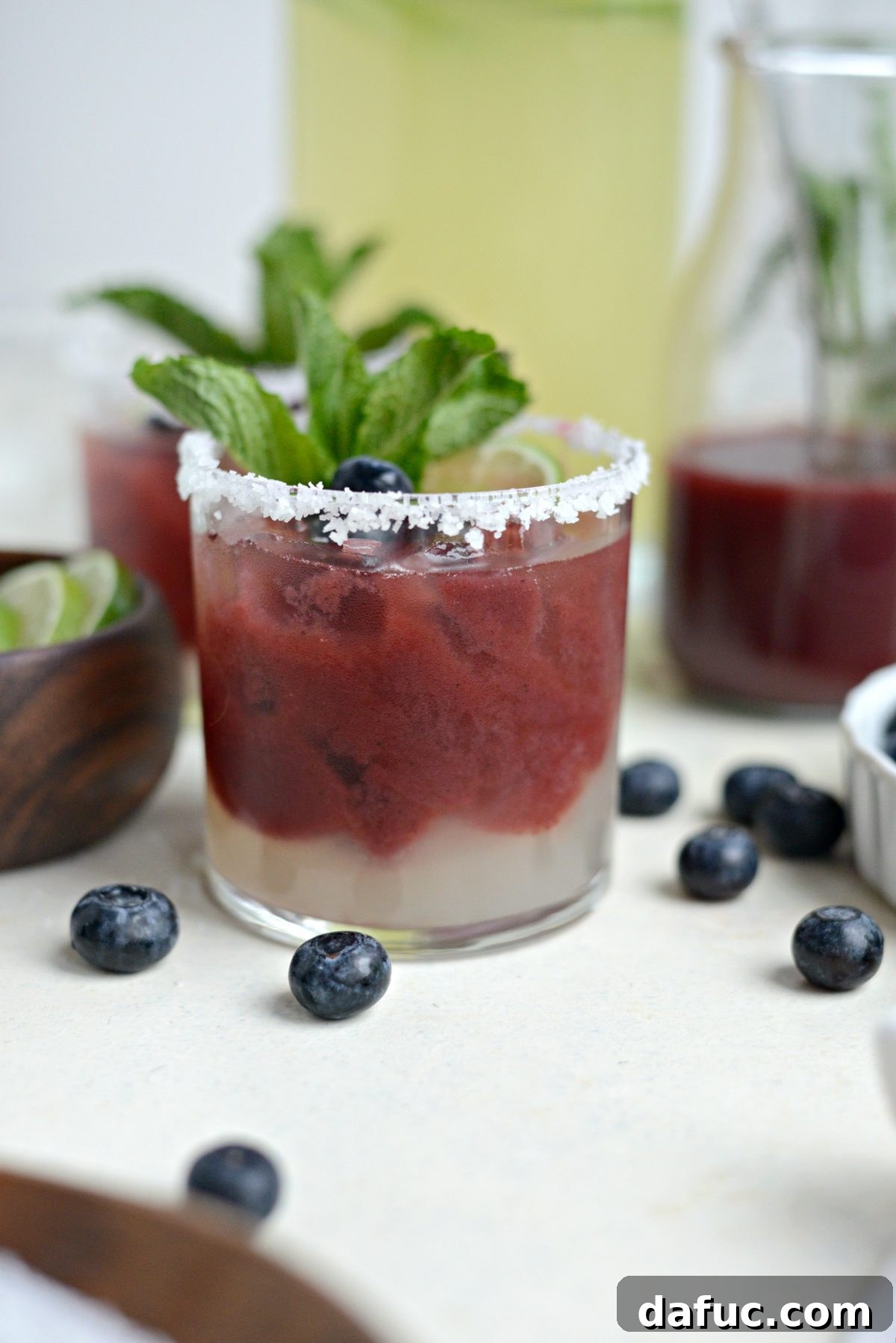 Blueberry Bliss Margaritas 14 Blueberry Margaritas
