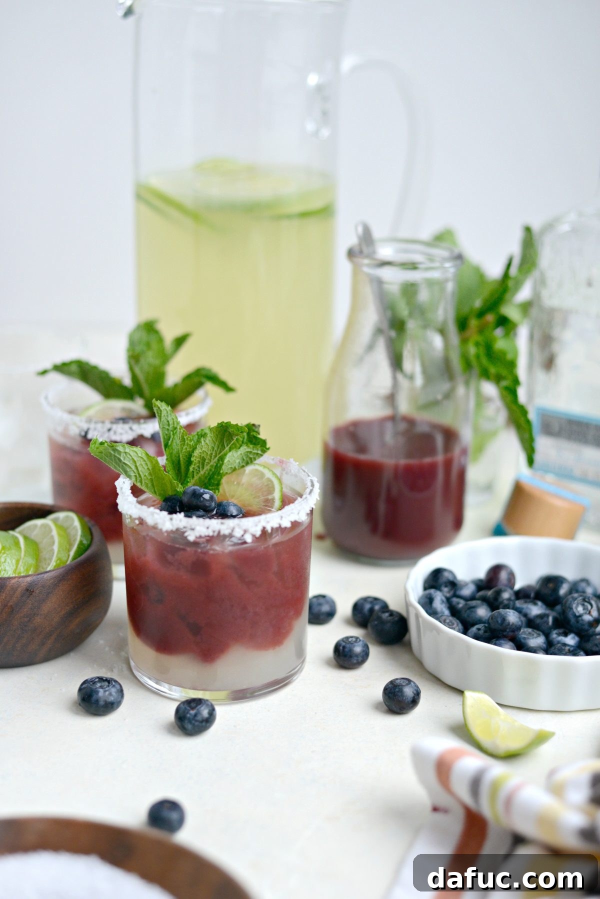 Blueberry Bliss Margaritas 15 Blueberry Margaritas