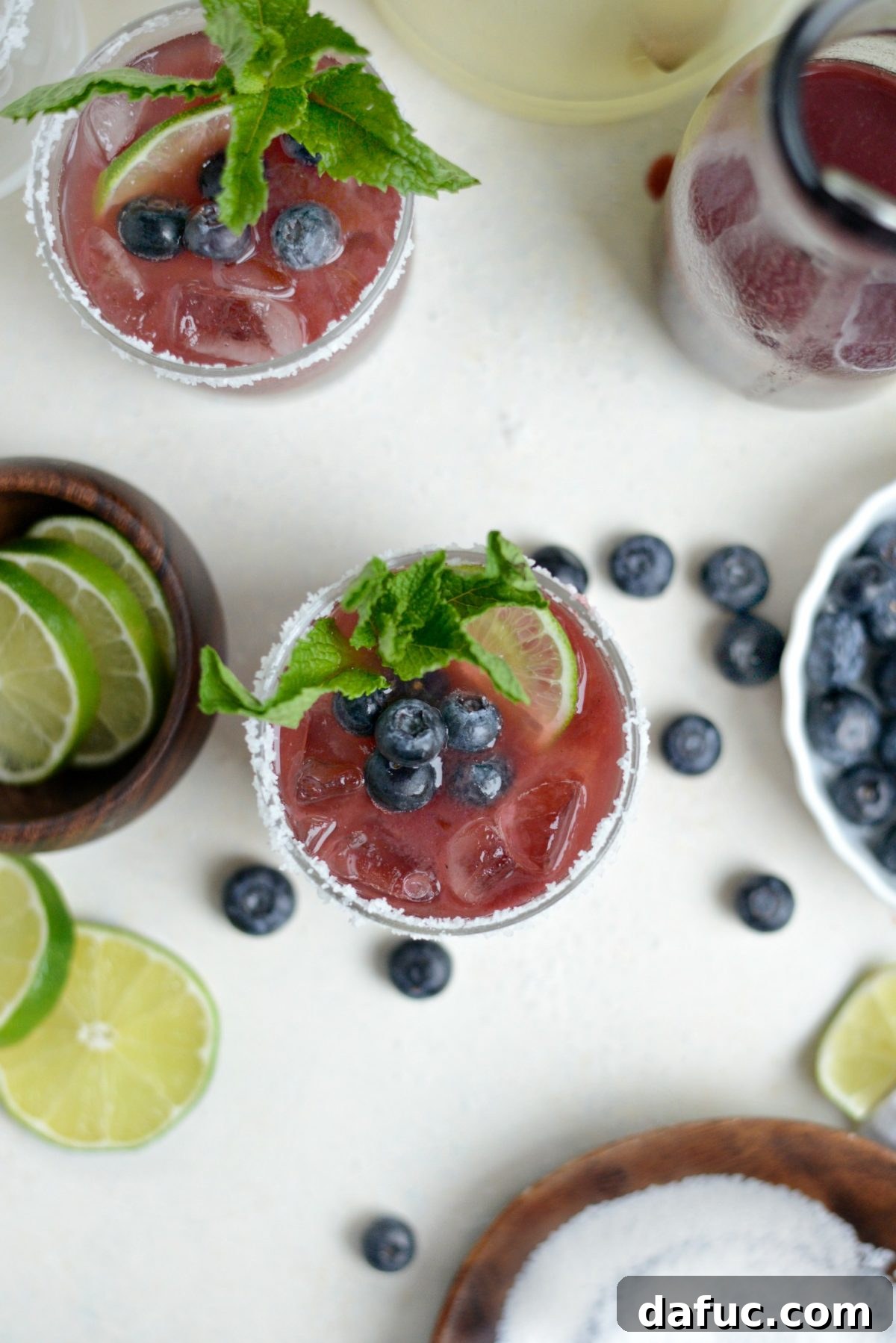 Blueberry Bliss Margaritas 16 Blueberry Margaritas