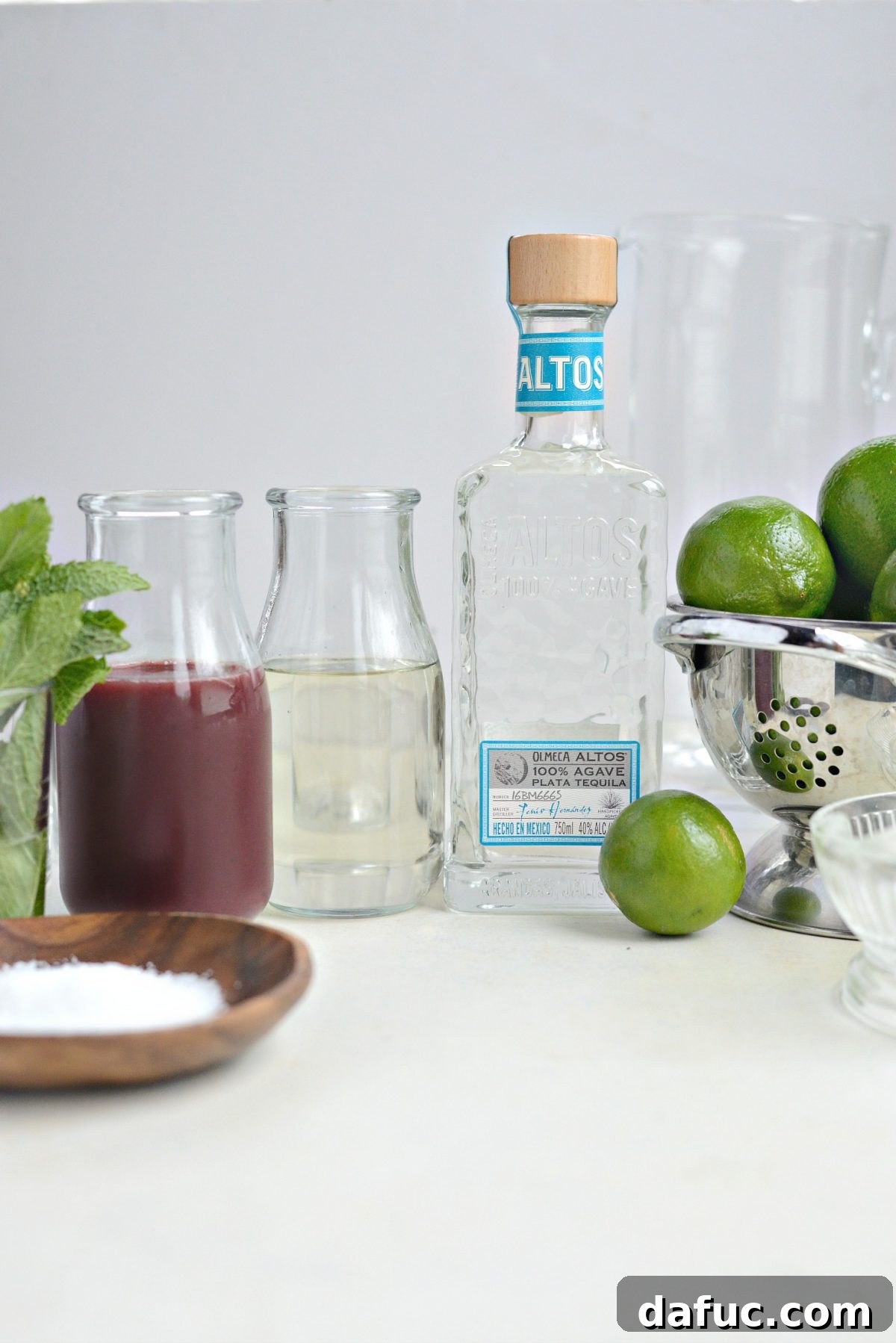 Blueberry Bliss Margaritas 4 Blueberry Margaritas ingredients