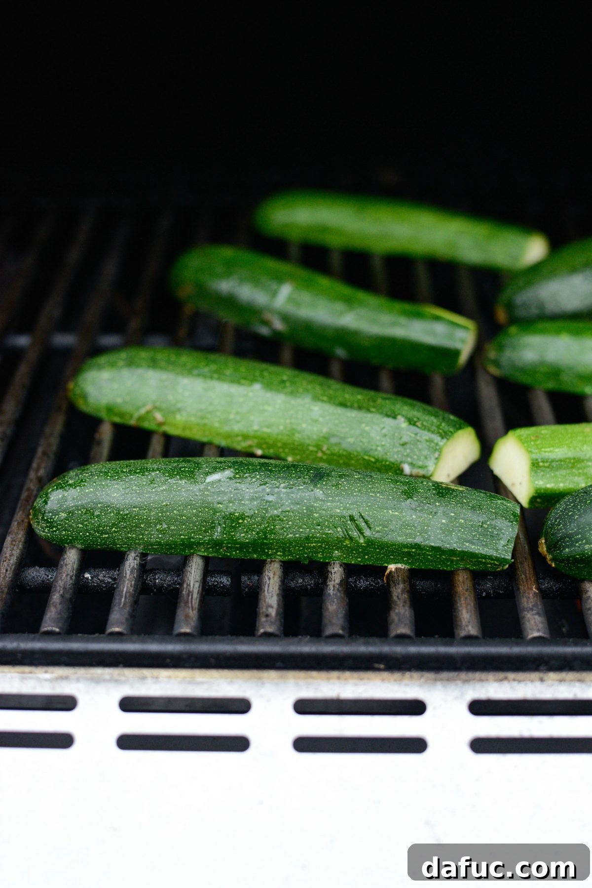 Charred Zucchini with Zesty Lemon, Garlic, and Parmesan 12 grilling zucchinis