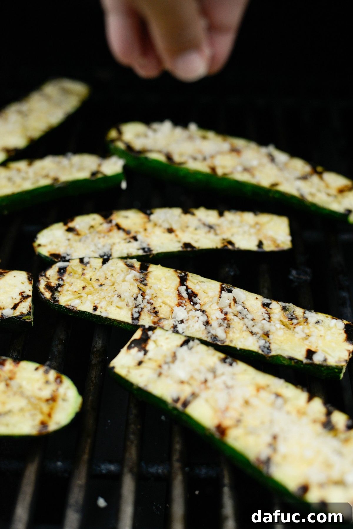 Charred Zucchini with Zesty Lemon, Garlic, and Parmesan 15 Once tender, sprinkle with parmesan
